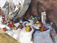 Still Life With Apples 1 By Paul Cezanne Fine Art Print 2