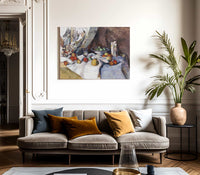 Still Life With Apples 1 By Paul Cezanne Fine Art Print 2