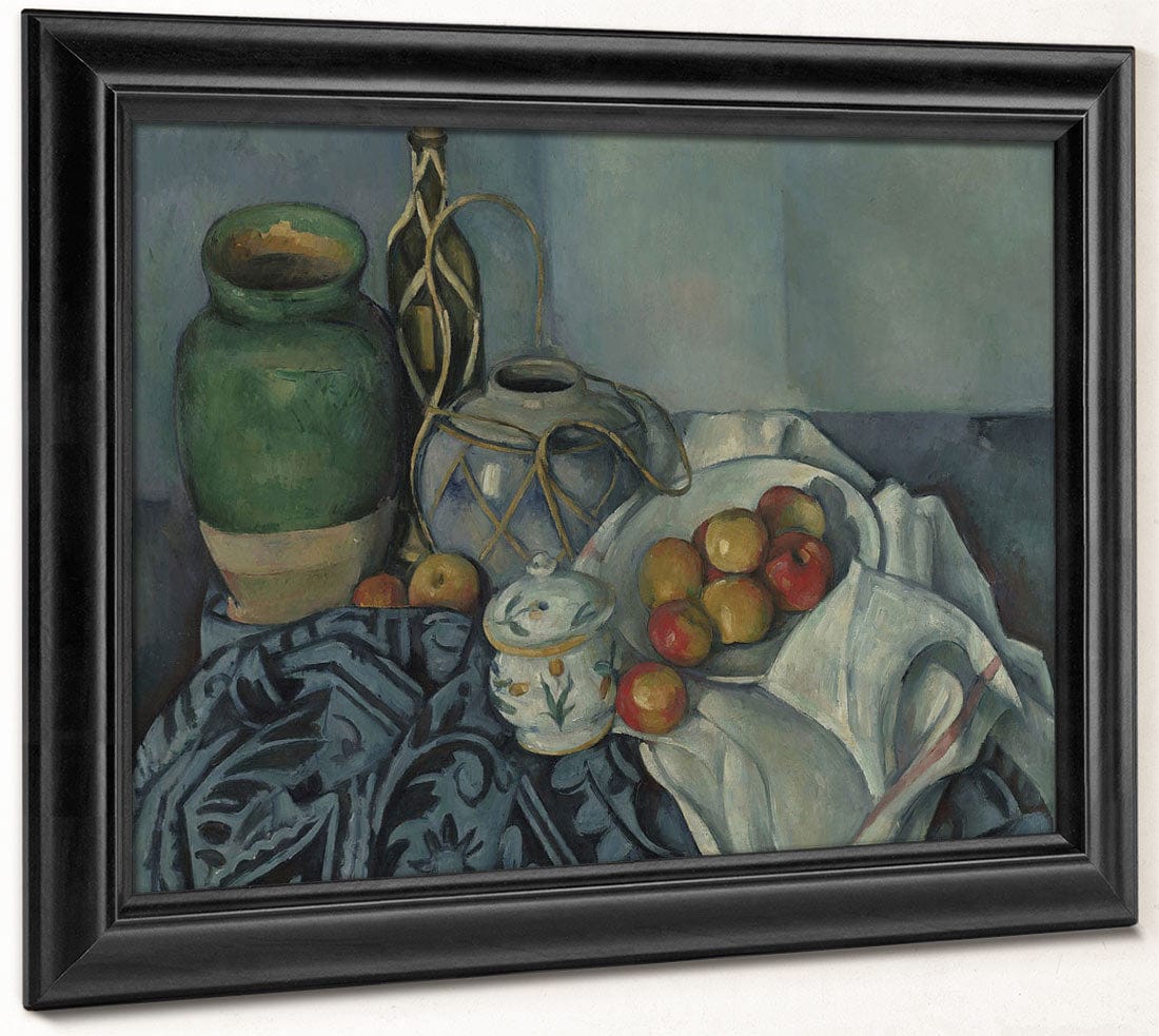 Still Life With Apples 2 By Paul Cezanne Fine Art Print 2