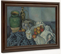 Still Life With Apples 2 By Paul Cezanne Fine Art Print 2
