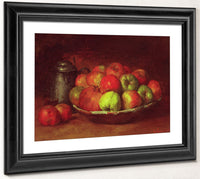 Still Life With Apples And A Pomegranate By Jean Desire Gustave Courbet Fine Art Print 2