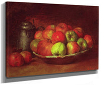 Still Life With Apples And A Pomegranate By Jean Desire Gustave Courbet Fine Art Print 2