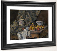 Still Life With Apples And Peaches By Paul Cezanne Fine Art Print 2