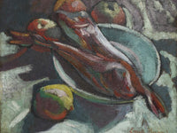 Still Life With Fish By Emile Bernard Fine Art Print 2