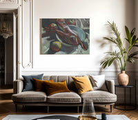 Still Life With Fish By Emile Bernard Fine Art Print 2