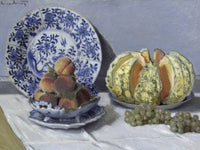 Still Life With Melon By Claude Monet Fine Art Print 2