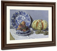 Still Life With Melon By Claude Monet Fine Art Print 2