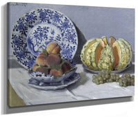 Still Life With Melon By Claude Monet Fine Art Print 2