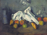 Still Life With Milk Can And Apples By Paul Cezanne Fine Art Print 2