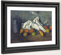 Still Life With Milk Can And Apples By Paul Cezanne Fine Art Print 2