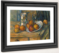 Still Life With Milk Jug And Fruit 2 By Paul Cezanne Fine Art Print 2