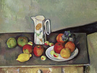 Still Life With Milk Jug And Fruit By Paul Cezanne Fine Art Print 2