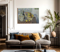 Still Life With Soup Tureen By Paul Cezanne Fine Art Print 2