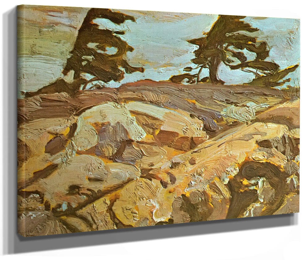 Stormy Weather Georgian Bay By Fh Varley Fine Art Print 2