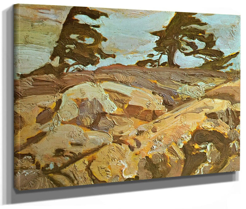 Stormy Weather Georgian Bay By Fh Varley Fine Art Print 2