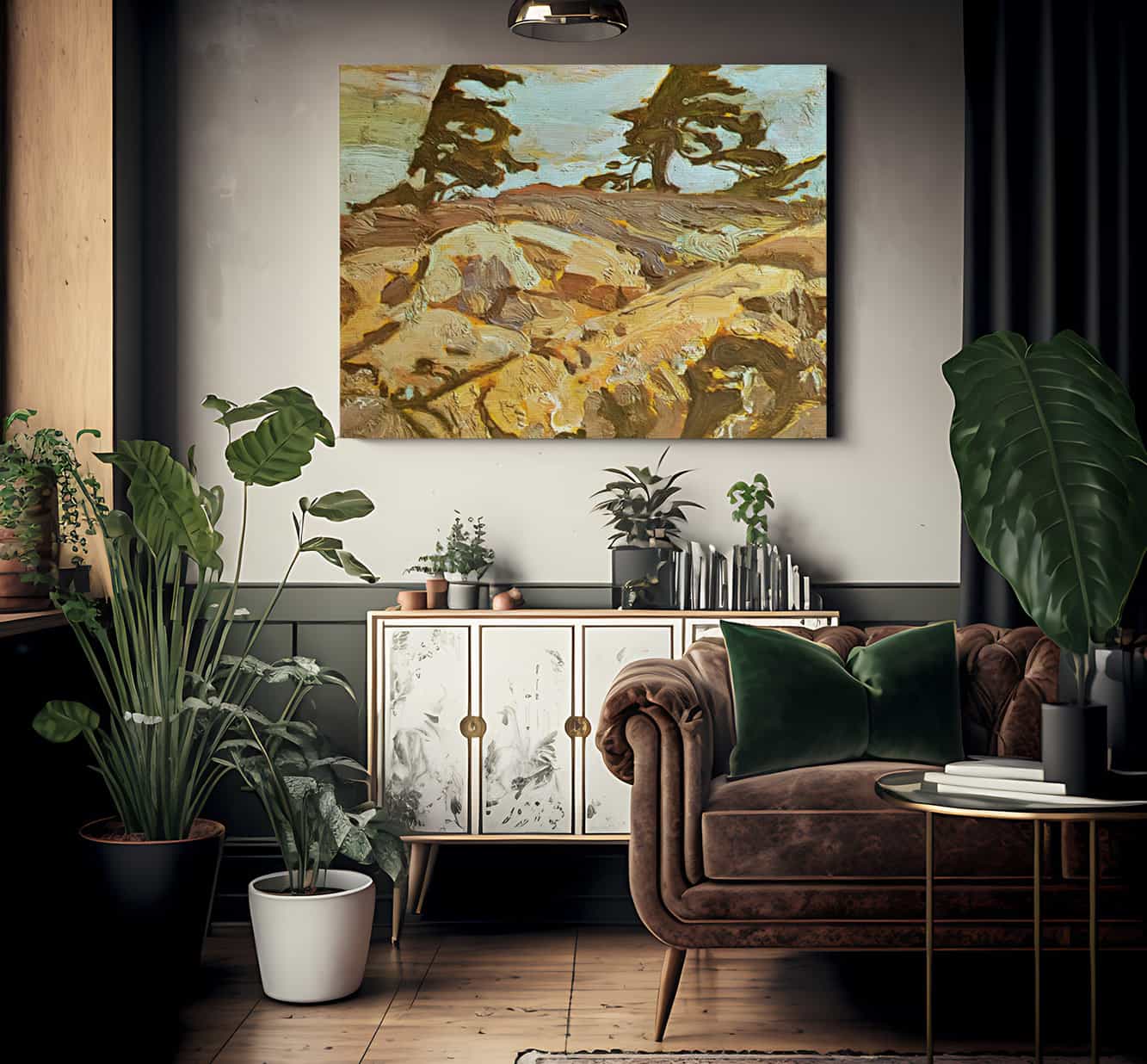 Stormy Weather Georgian Bay By Fh Varley Fine Art Print 2