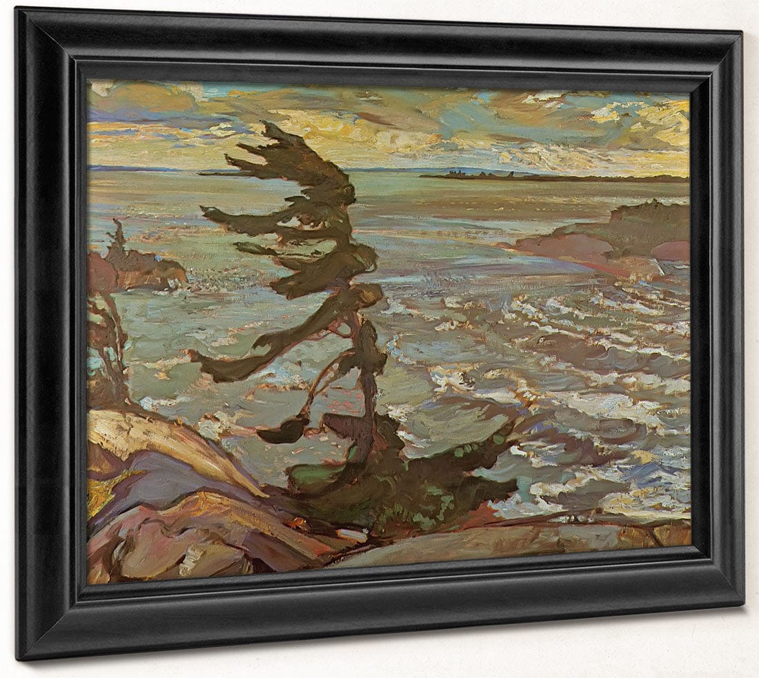 Stormy Weather Gerogian Bay 1920 By Fh Varley Fine Art Print 2