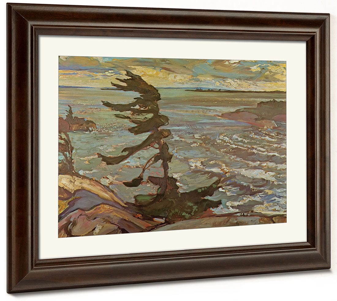 Stormy Weather Gerogian Bay 1920 By Fh Varley Fine Art Print 2