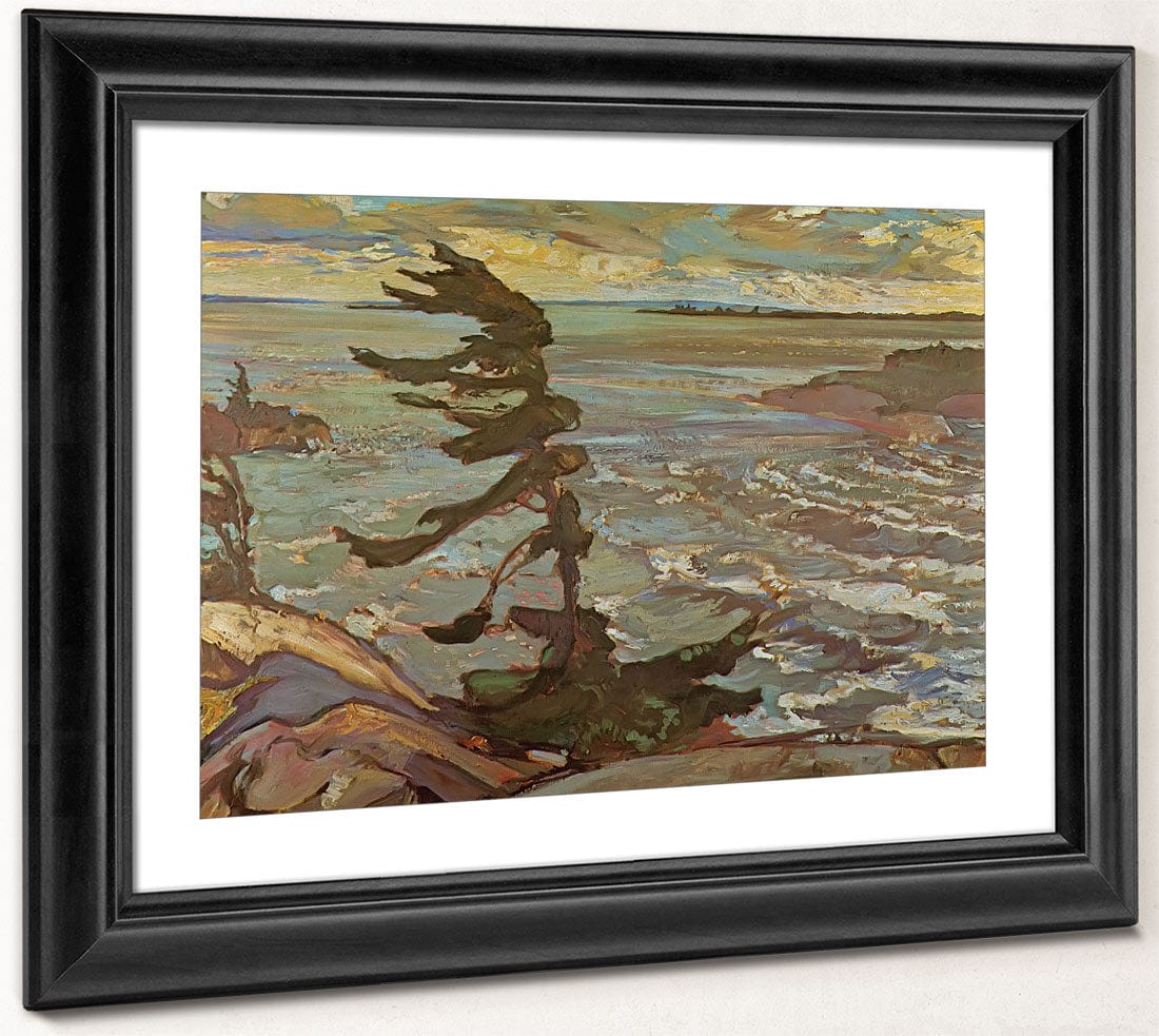 Stormy Weather Gerogian Bay 1920 By Fh Varley Fine Art Print 2
