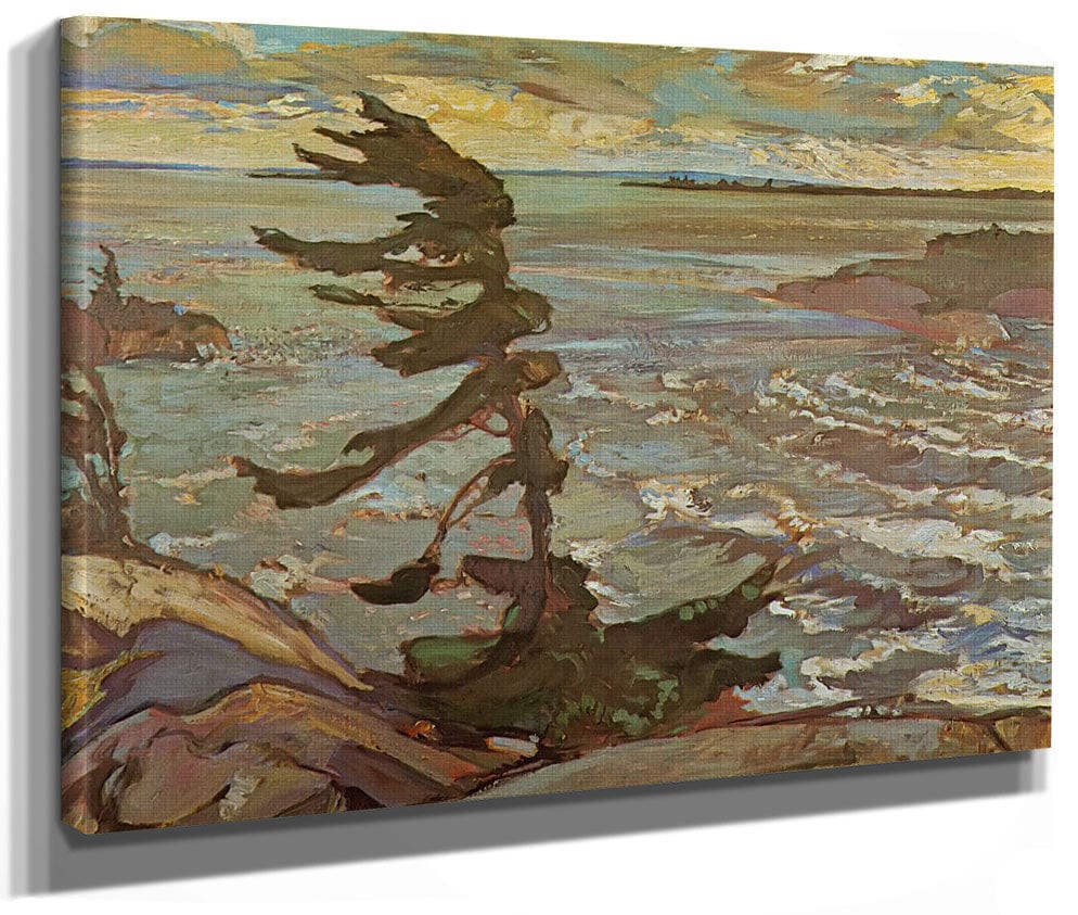Stormy Weather Gerogian Bay 1920 By Fh Varley Fine Art Print 2