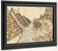 Street At Saintes Maries By Vincent Van Gogh Fine Art Print 2
