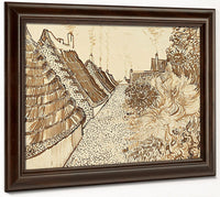 Street At Saintes Maries By Vincent Van Gogh Fine Art Print 2