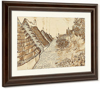 Street At Saintes Maries By Vincent Van Gogh Fine Art Print 2