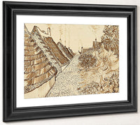 Street At Saintes Maries By Vincent Van Gogh Fine Art Print 2