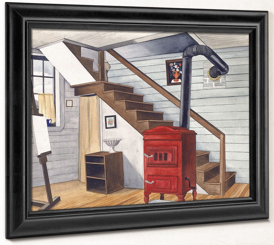 Studio Interior By George Ault Fine Art Print 2
