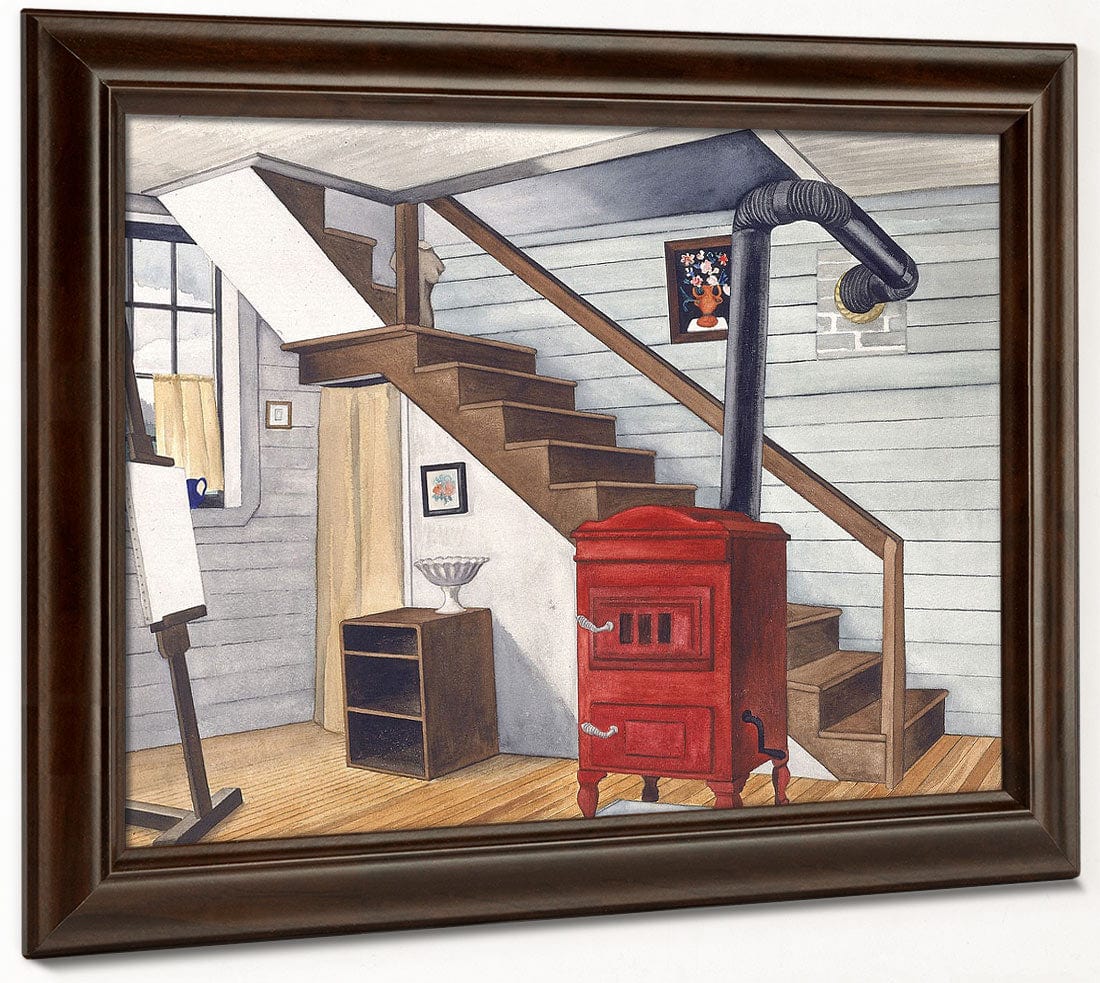 Studio Interior By George Ault Fine Art Print 2