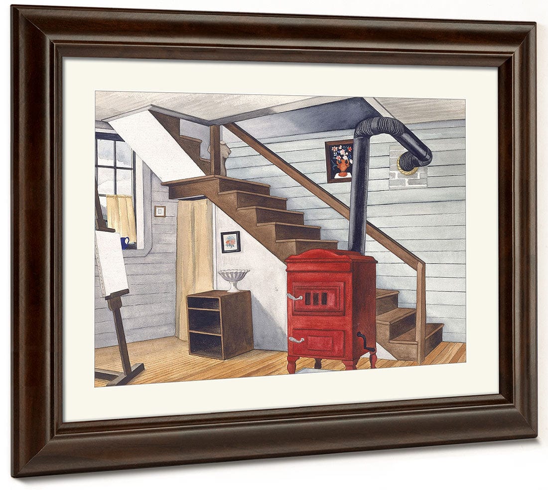 Studio Interior By George Ault Fine Art Print 2
