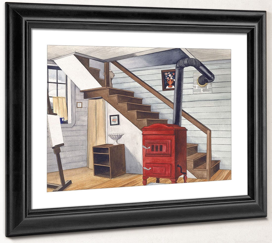 Studio Interior By George Ault Fine Art Print 2