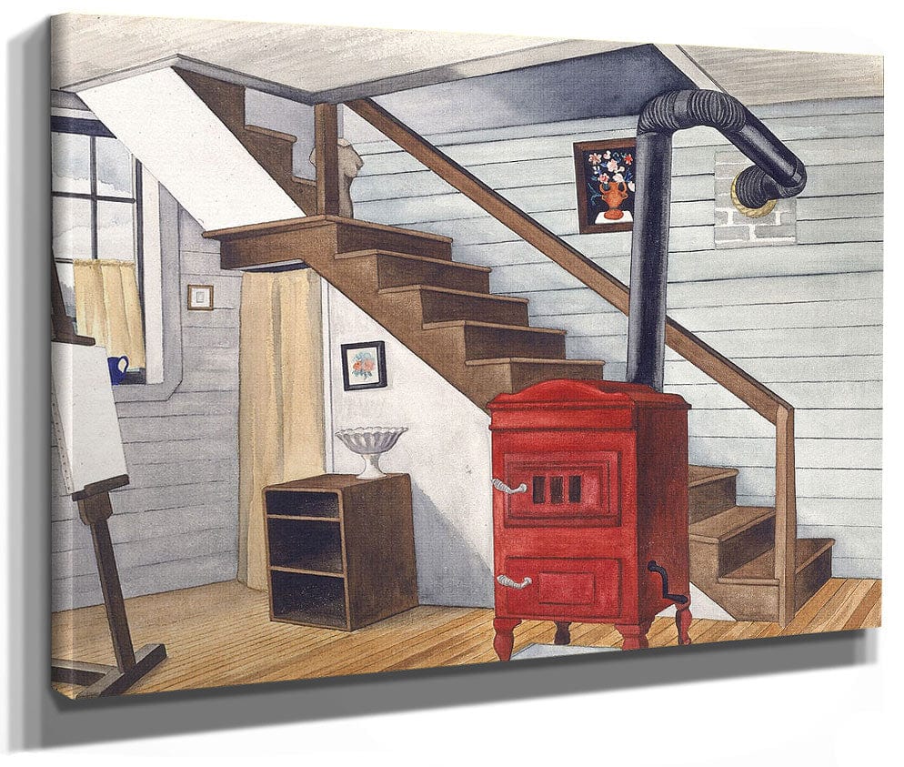 Studio Interior By George Ault Fine Art Print 2