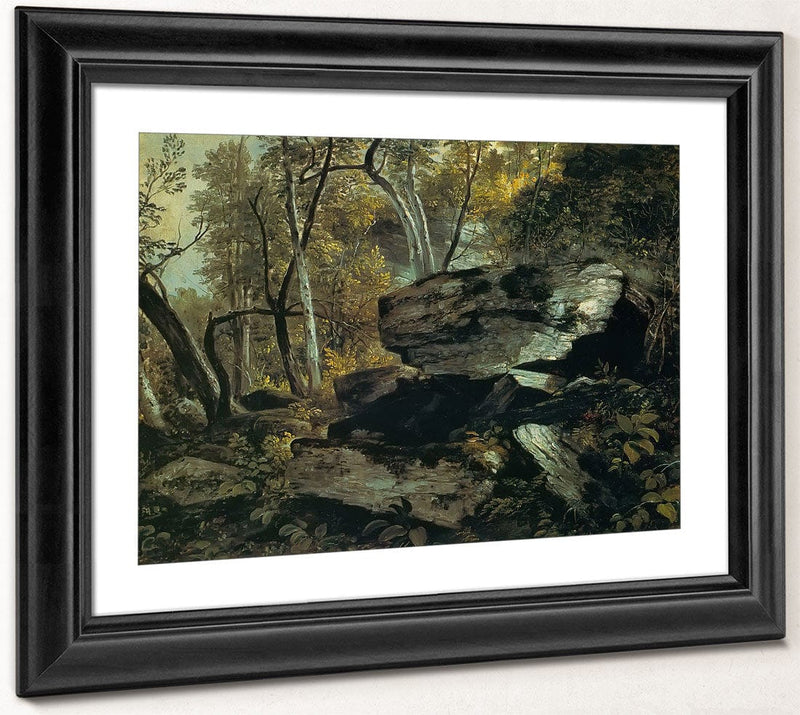 Study By From By Nature By Rocks By And By Trees By Asher By Brown By Durand Fine Art Print 2