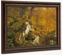 Study By Of By A By Wood By Interior By Asher By Brown By Durand Fine Art Print 2