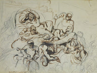 Study For The Death Of Sardanapalus 1 By Ferdinand Victor Eugene Delacroix Fine Art Print 2