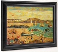 Study St Malo No 32 1907 By Maurice Prendergast Fine Art Print 2