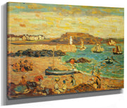 Study St Malo No 32 1907 By Maurice Prendergast Fine Art Print 2