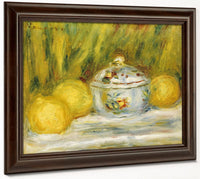 Sugar Bowl And Lemons By Pierre Auguste Renoir Fine Art Print 2