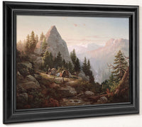 Sugar Loaf Peak, El Dorado County By Thomas Hill Fine Art Print 2