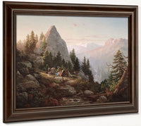 Sugar Loaf Peak, El Dorado County By Thomas Hill Fine Art Print 2