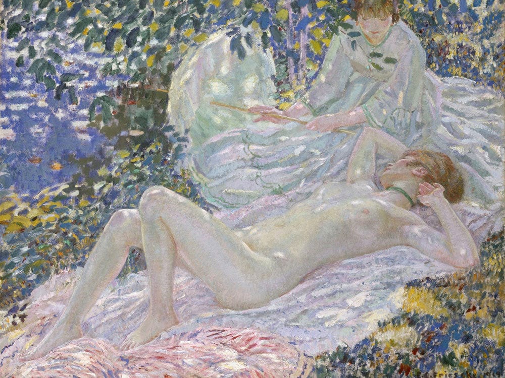 Summer By Frederick Carl Frieseke Fine Art Print 2