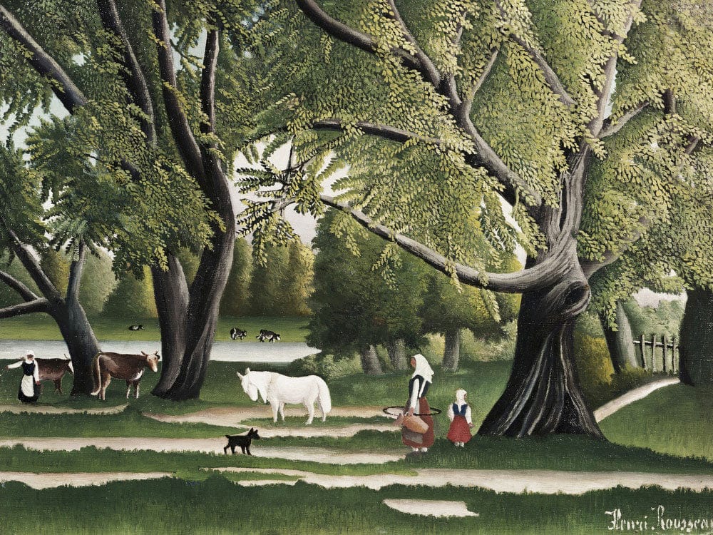 Summer By Henri Julien Felix Rousseau Fine Art Print 2