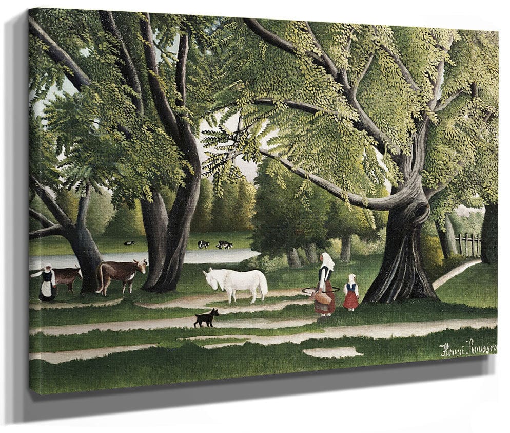 Summer By Henri Julien Felix Rousseau Fine Art Print 2