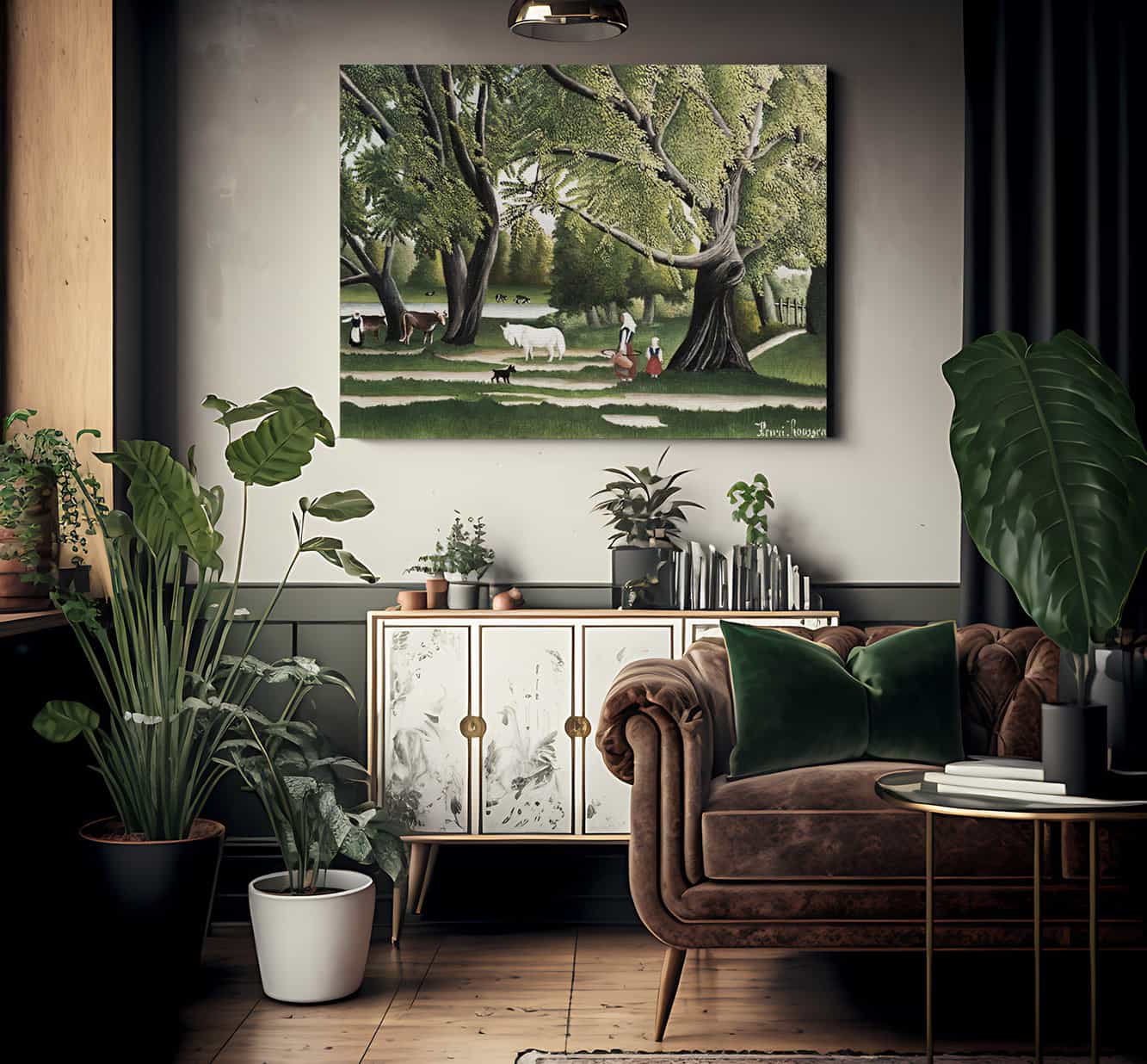 Summer By Henri Julien Felix Rousseau Fine Art Print 2