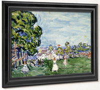 Summer Day, New England By Maurice Brazil Prendergast Fine Art Print 2
