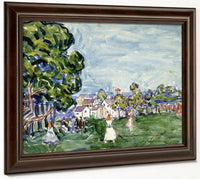 Summer Day, New England By Maurice Brazil Prendergast Fine Art Print 2