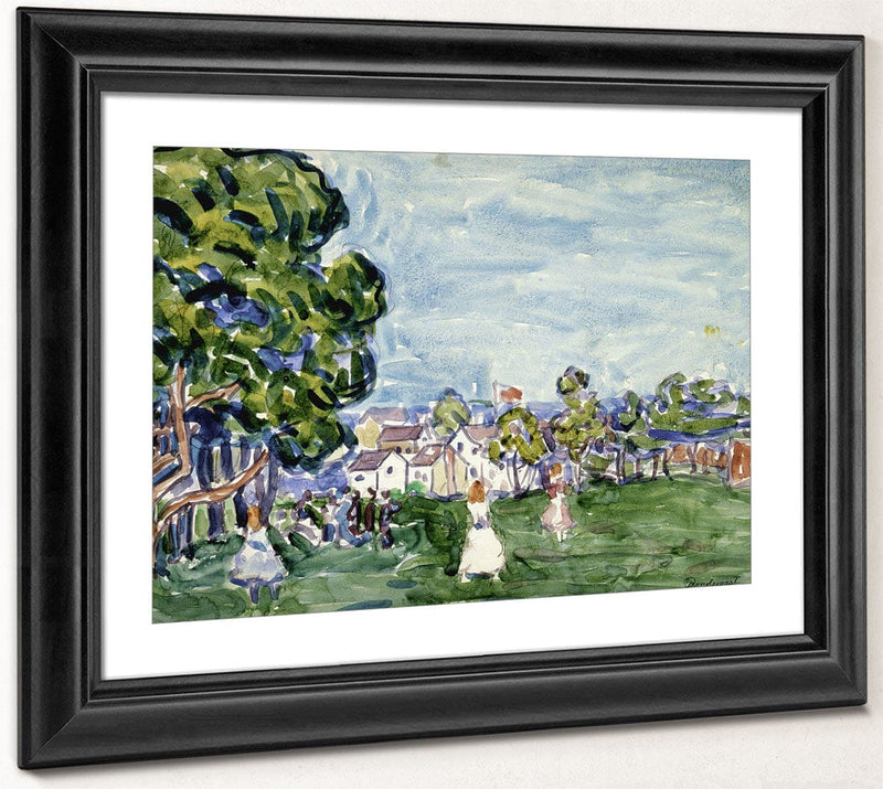 Summer Day, New England By Maurice Brazil Prendergast Fine Art Print 2