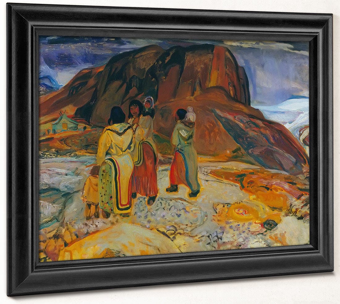 Summer In The Artic By Fh Varley Fine Art Print 2