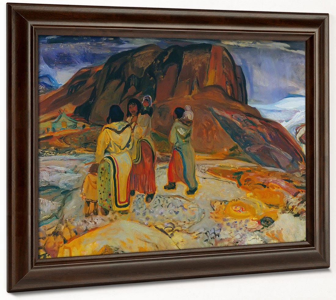 Summer In The Artic By Fh Varley Fine Art Print 2